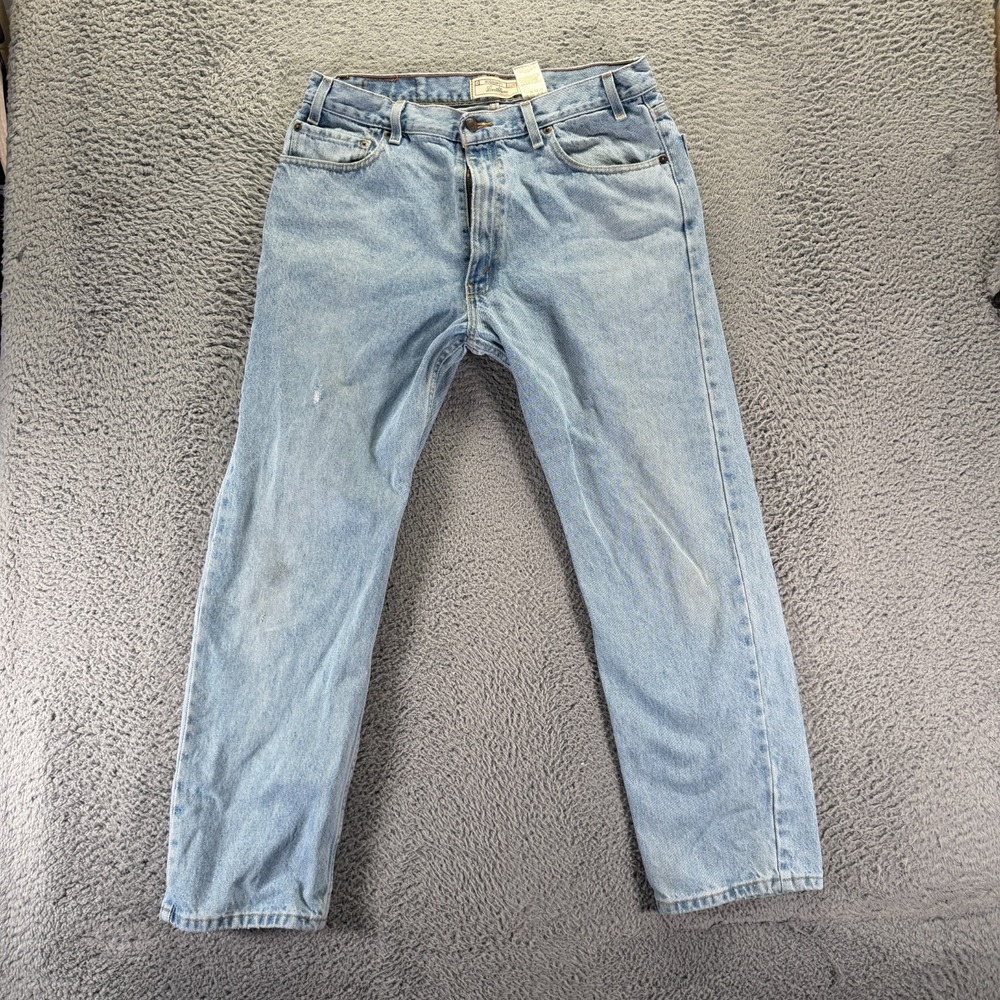 Vintage Signature by Levi's Jeans Mens 36x30 Blue Cotton Denim Straight Workwear